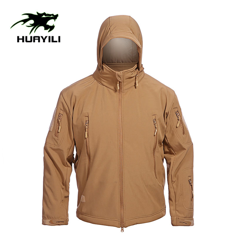 Men's Wholesale Leather Waterproof Jacket, Combat-Ready Tactical Gear with Reinforced Stitching