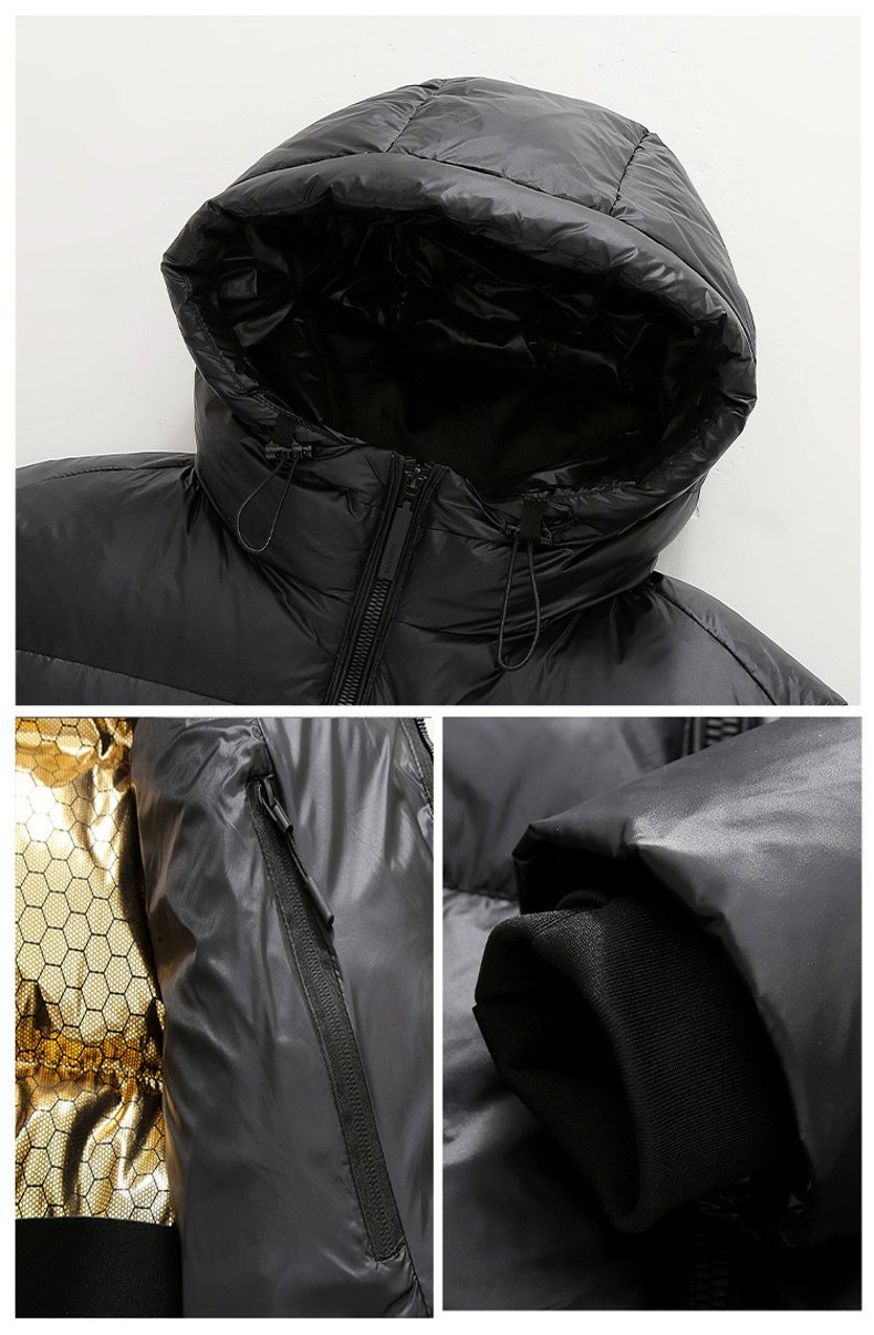 Mens Jacket Duck Down Jacket Puffer Thick Winter Warm Jacket