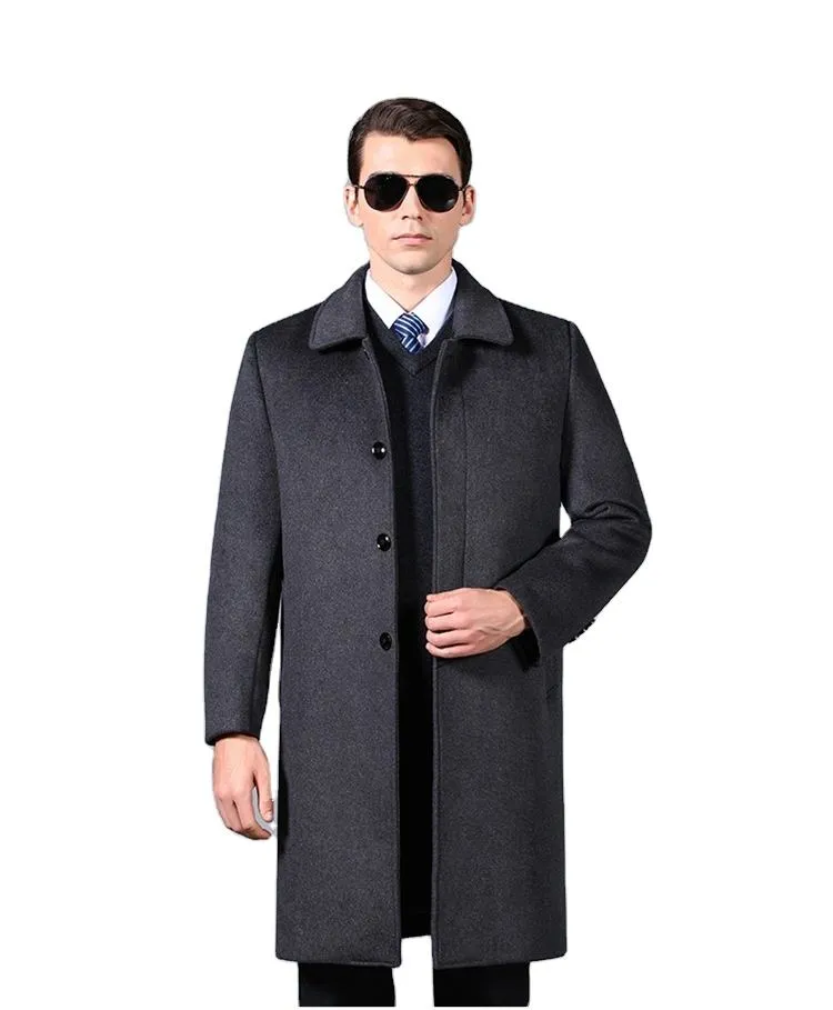 Men's Wool Coat View 6