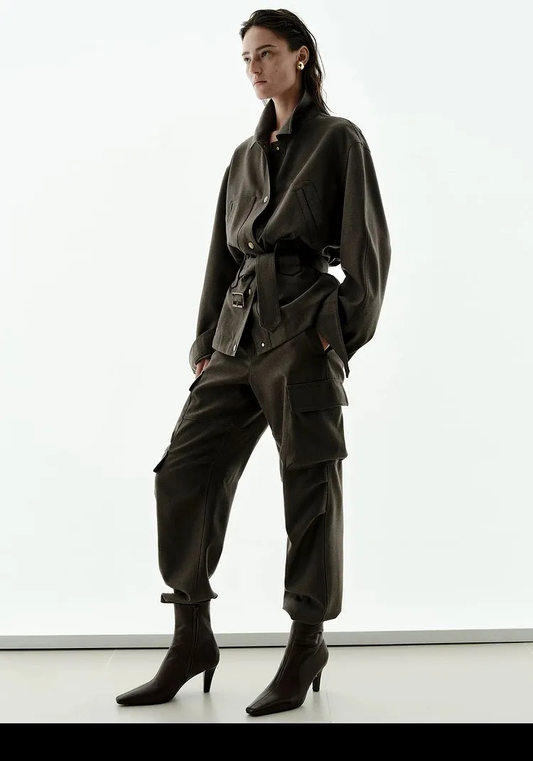 Trench Coat Detail View