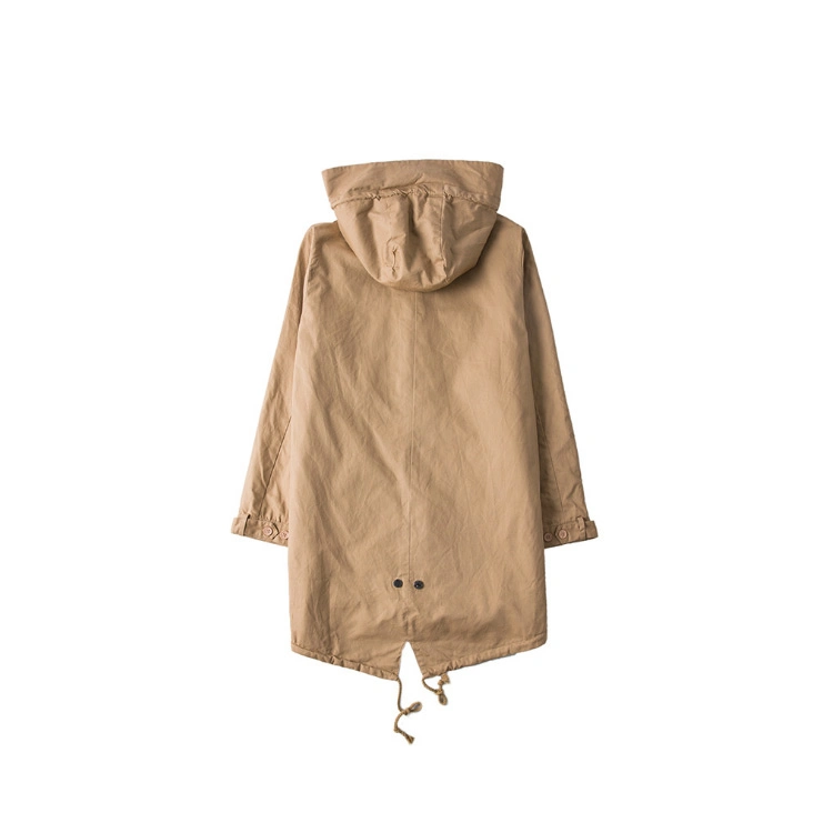 2019 New Lauched Parka for Men Parka Coat for Men Hooded Long Men Parka with Pockets