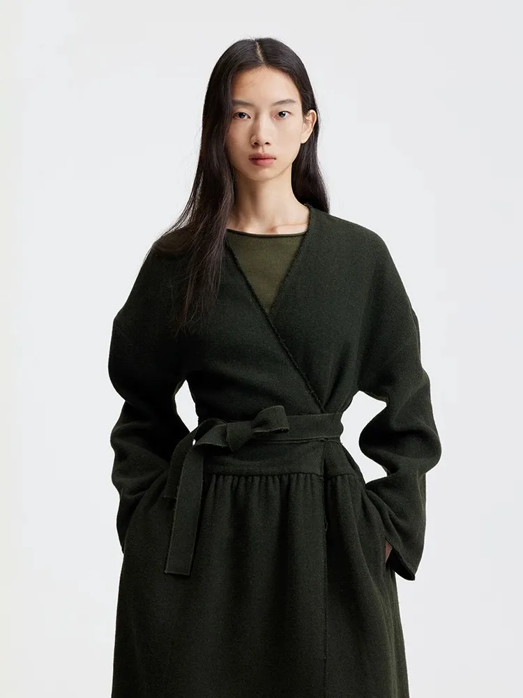 Wool Coat Material Close-up