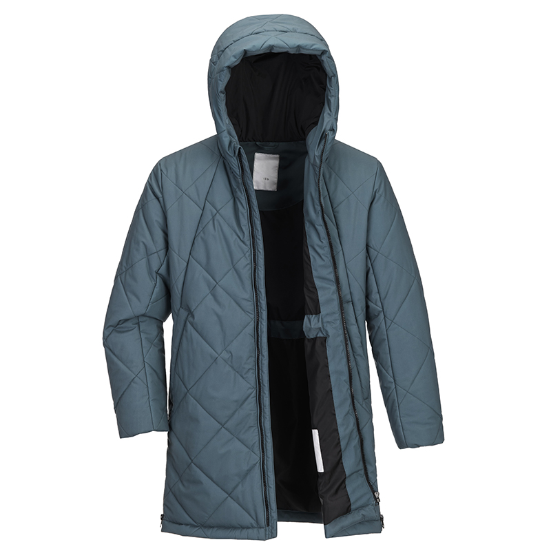 China Competitive Factory Ultra Lightweight Black Cotton-Padded Puffer Jacket Winter Coat