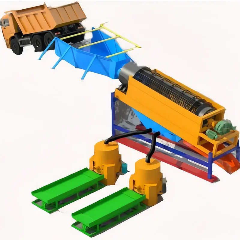Wholesale Portable Alluvial Placer Gold Washing Plant Service, Factories