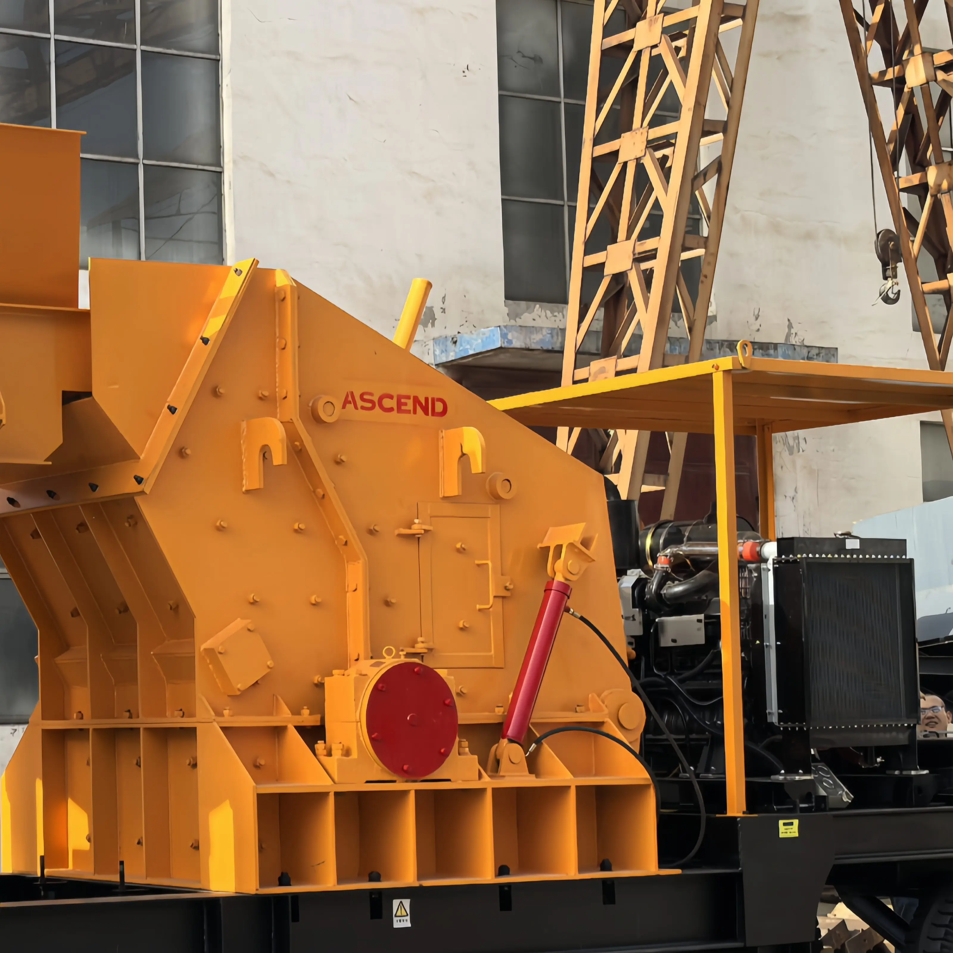 China Three cavity diesel engine impact crusher Exporter, Pricelist