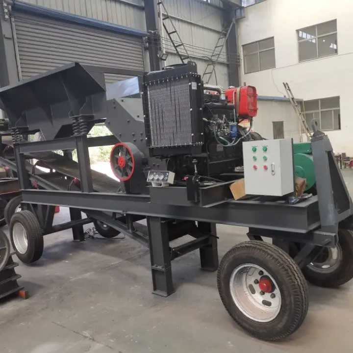 China Stone crushing machine diesel engine mobile  hammer crusher plant Exporter, Quotes
