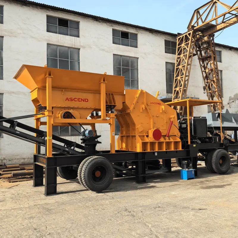 Wholesale Diesel engine mobile impact crusher plant Company, Pricelist