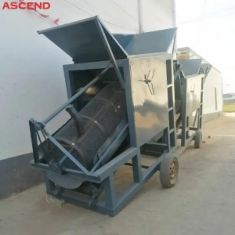 Wholesale Rotary trommel screen minerals sieving and graded washing machine Service, Supplier