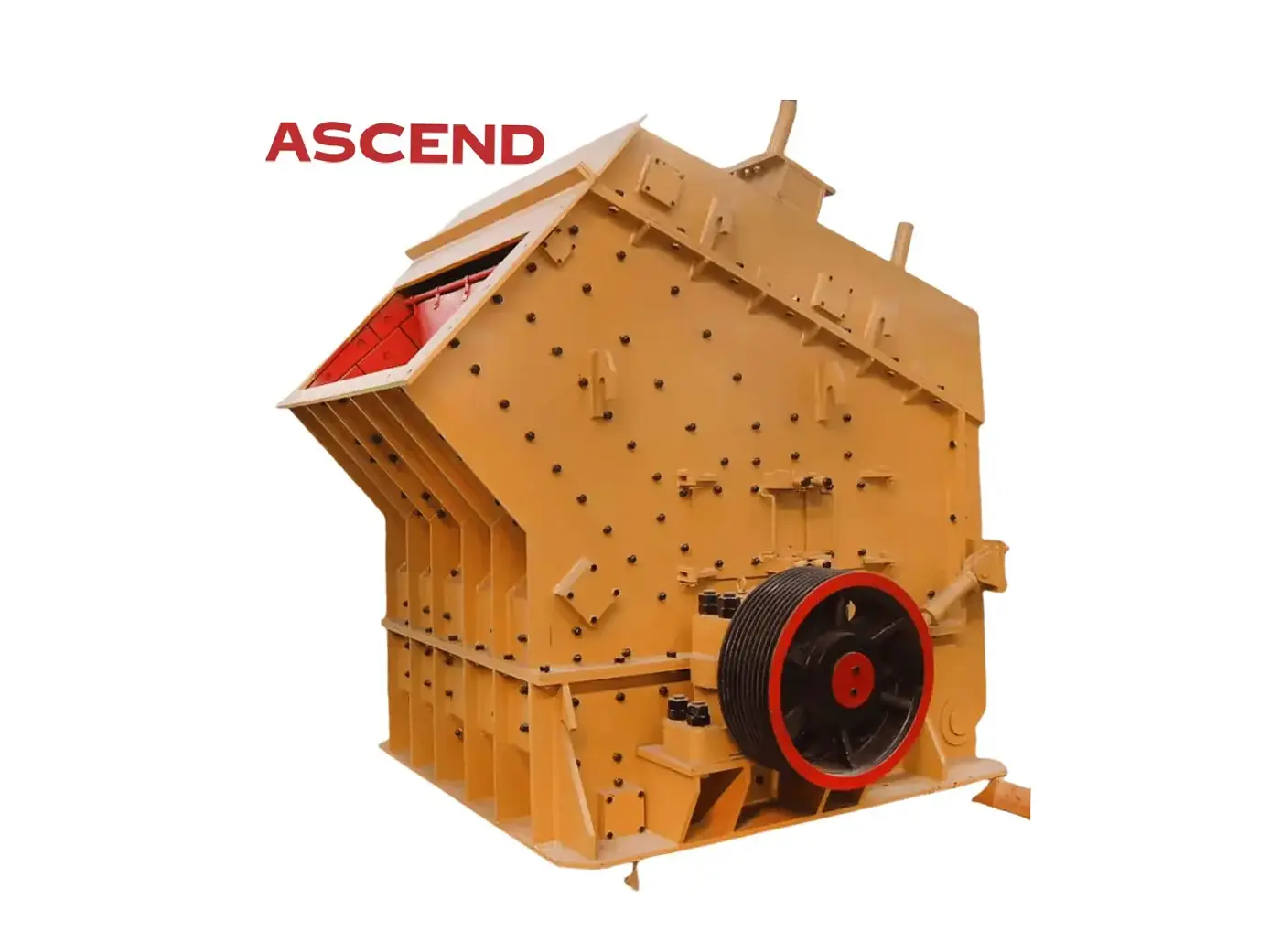 Ascend impact stone crusher machine for secondary crushing with high reduction ratio