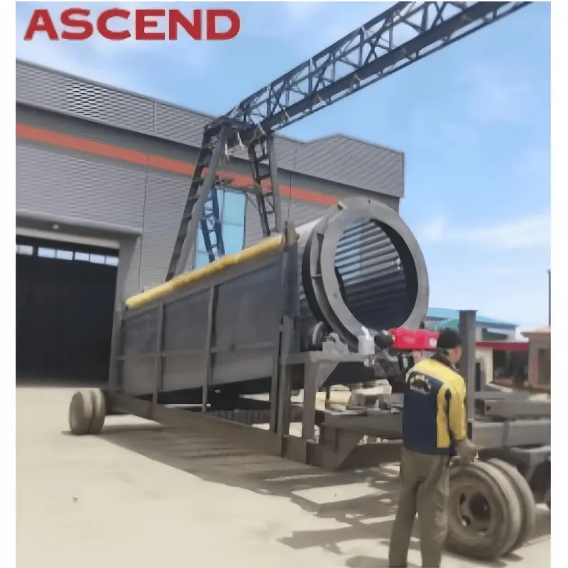 Wholesale Rotary trommel screen minerals sieving and graded washing machine Service, Supplier
