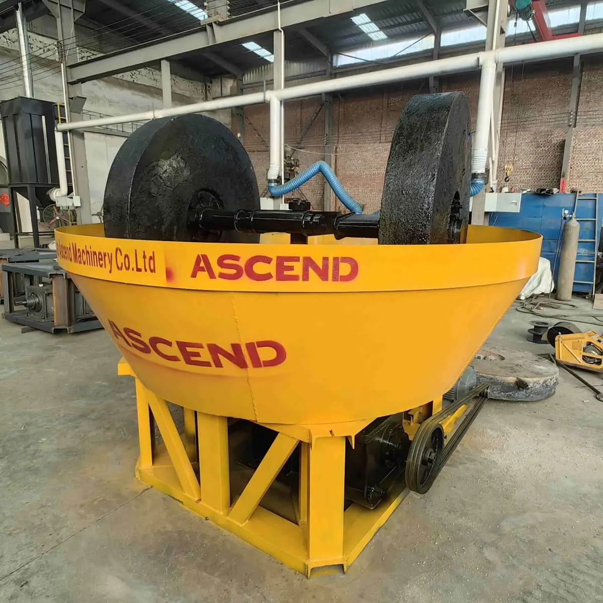 High-Quality Diesel engine wet pan mill stone grinding machine Product, Quotes