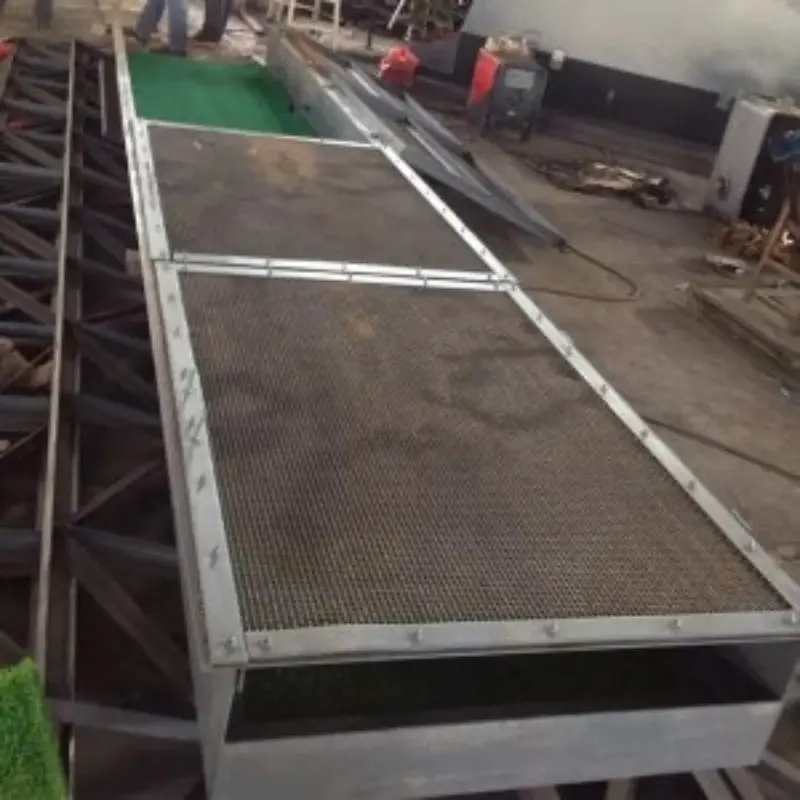 China Alluvial Placer Gold Washing Plant Concentrate  Sluice Box Product, Factory