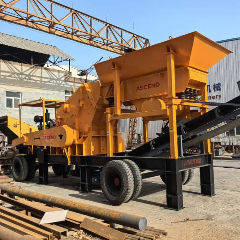 Wholesale Diesel engine mobile impact crusher plant Company, Pricelist