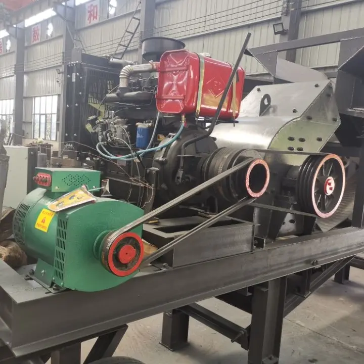 China Stone crushing machine diesel engine mobile  hammer crusher plant Exporter, Quotes