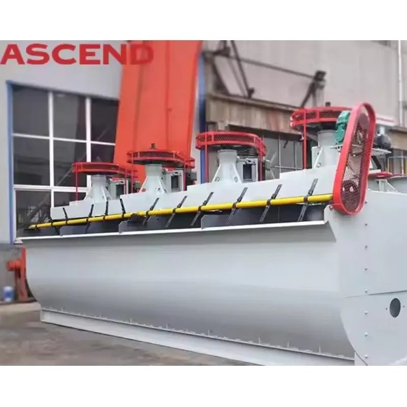 High-Quality Flotation machine for fine minerals recovery in mining building Service, Factory