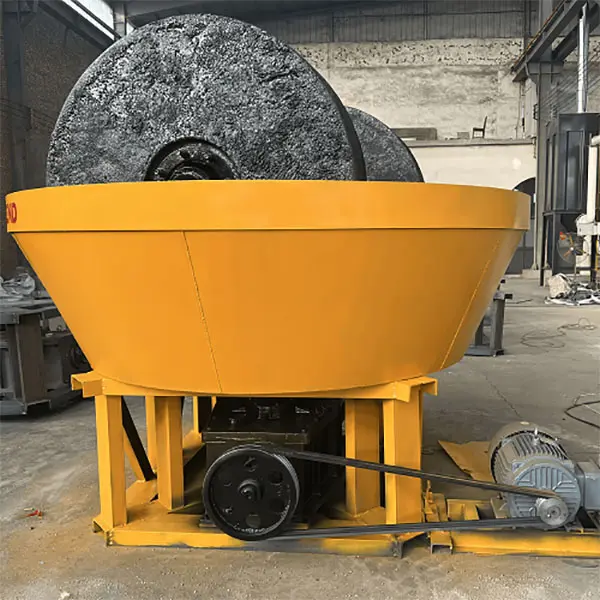 Wholesale Gold Ore Grinding Machine 1100 1200 model Water Wet Pan Mill Service, Manufacturers