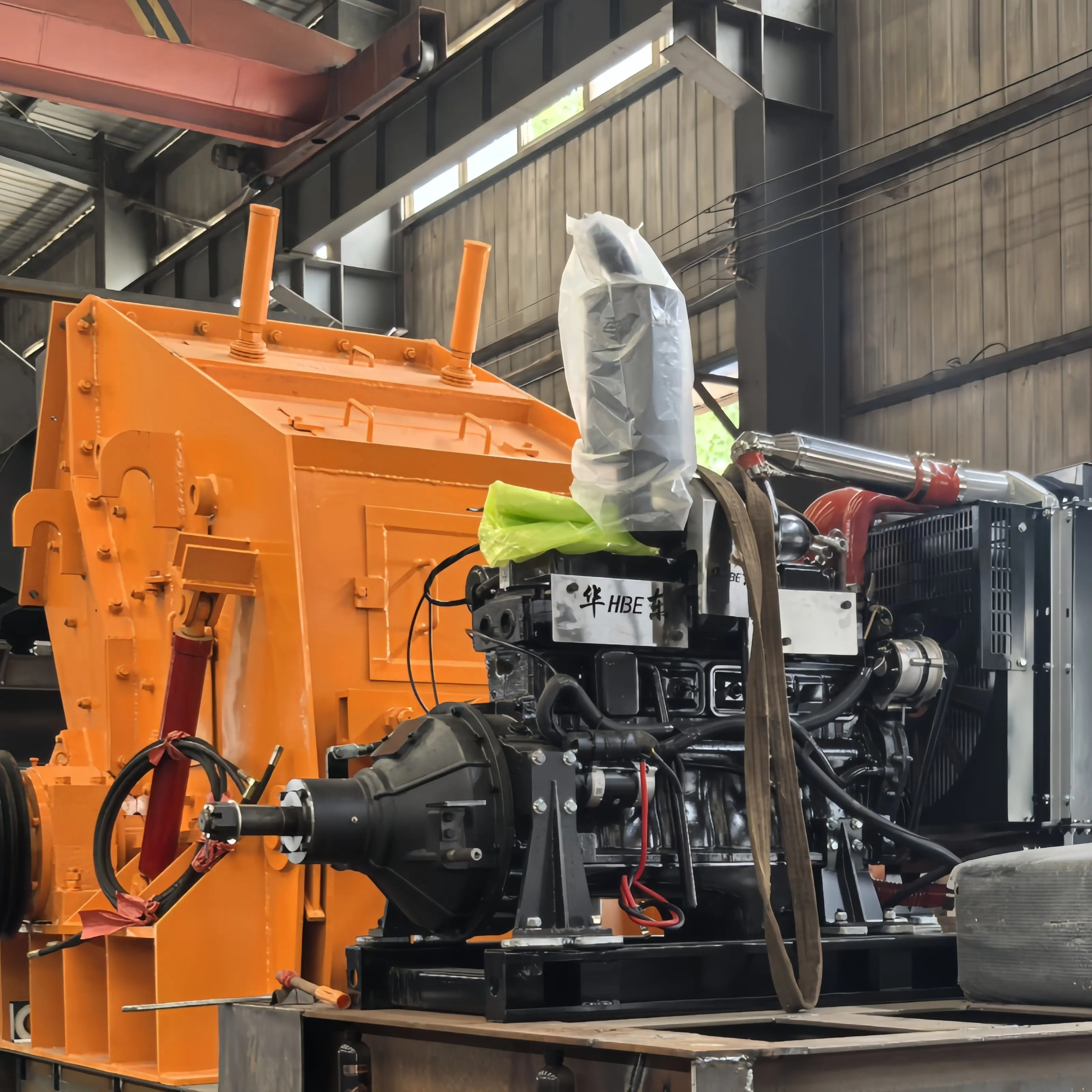 China Three cavity diesel engine impact crusher Exporter, Pricelist