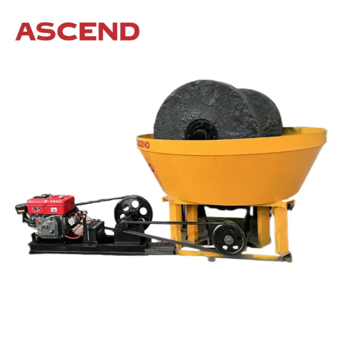 High-Quality Diesel engine wet pan mill stone grinding machine Product, Quotes
