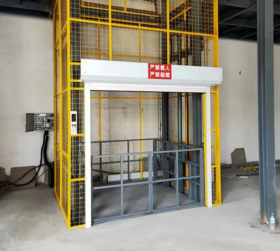 Guide Rail Lift Platform