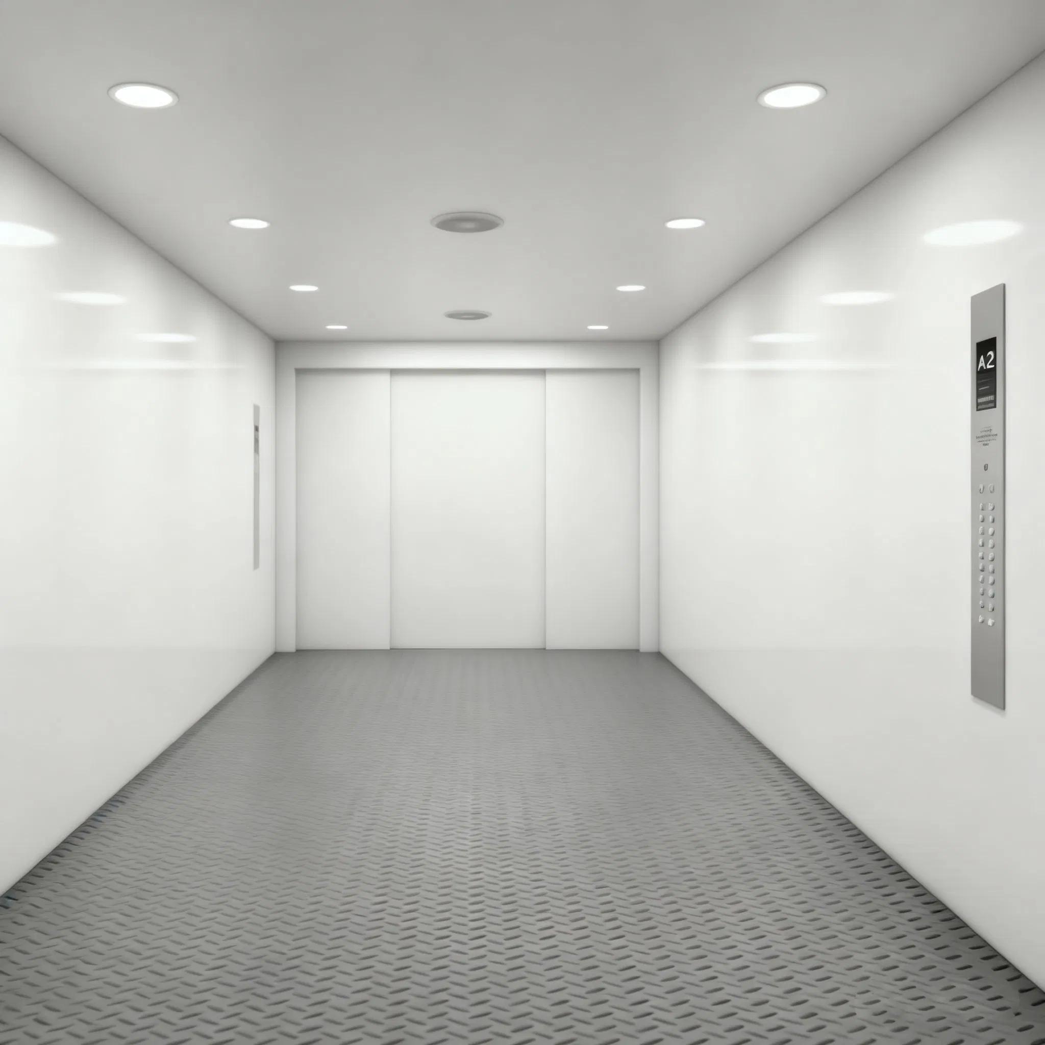 High-Capacity High-Tonnage Shaftless Vvvf Freight Elevator for Factories