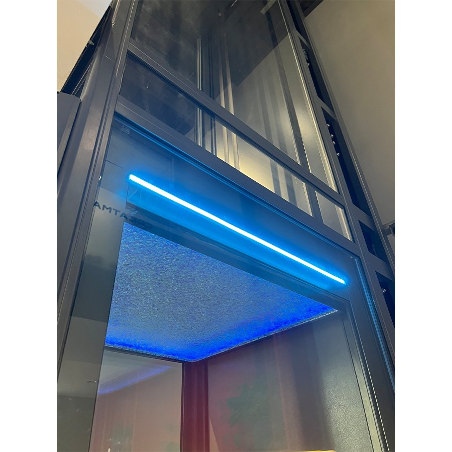 Mini Home Platform Stair Lift 1-2 Person Home Villa Passenger Elevator Lift 450kg