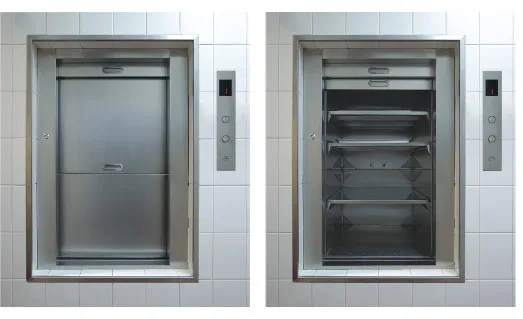 Window type dumbwaiter