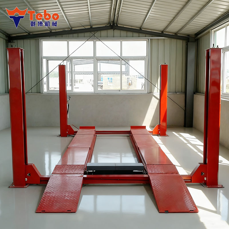 Customized Four Post Hydraulic Car Elevator for Seamless Car Access