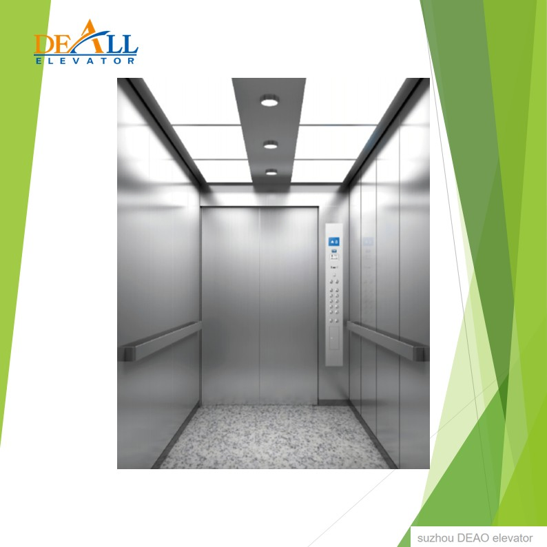 Indoor, Outdoor with Deceleration Device Deao Medical Custom Size Hospital Elevator