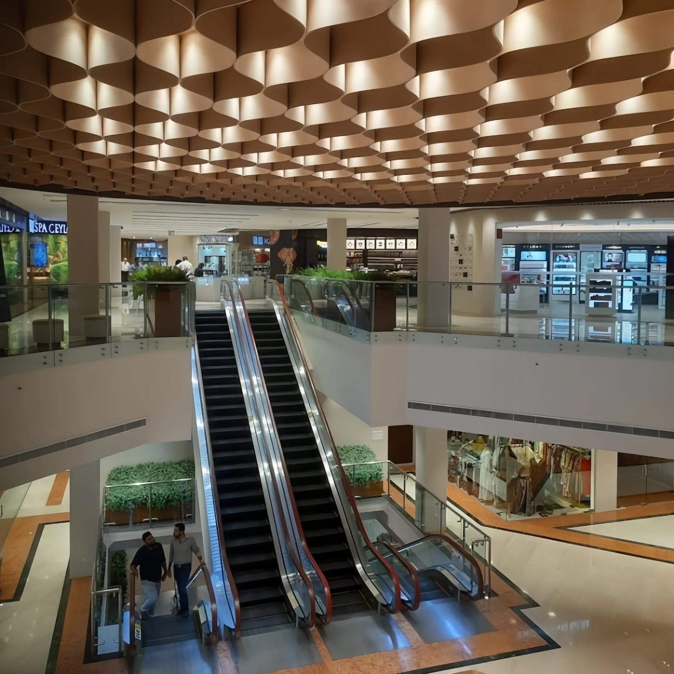 CE Airport Sately Indoor Shopping Mall Supermarket Moving Walk