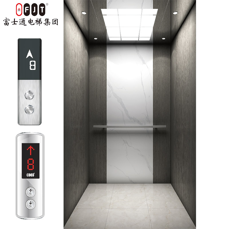 Customized Mrl Lift Passenger Elevator for Building Projects