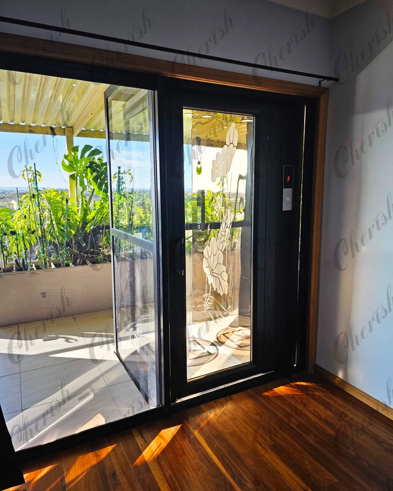 Residential Home Elevator with Silent Wheelchair Lift, Stair Lift, Home Small Elevator for Villa