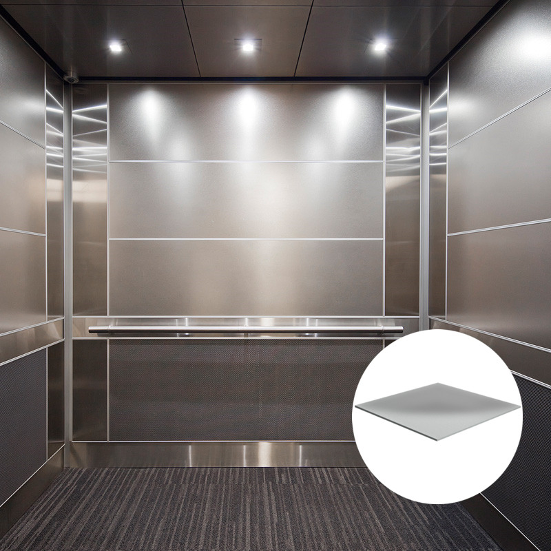 Sound Insulation Fasade Panel for Exterior Dual Metal Panels for Elevator Cladding and High-Speed Rail Wall Interior Decoration