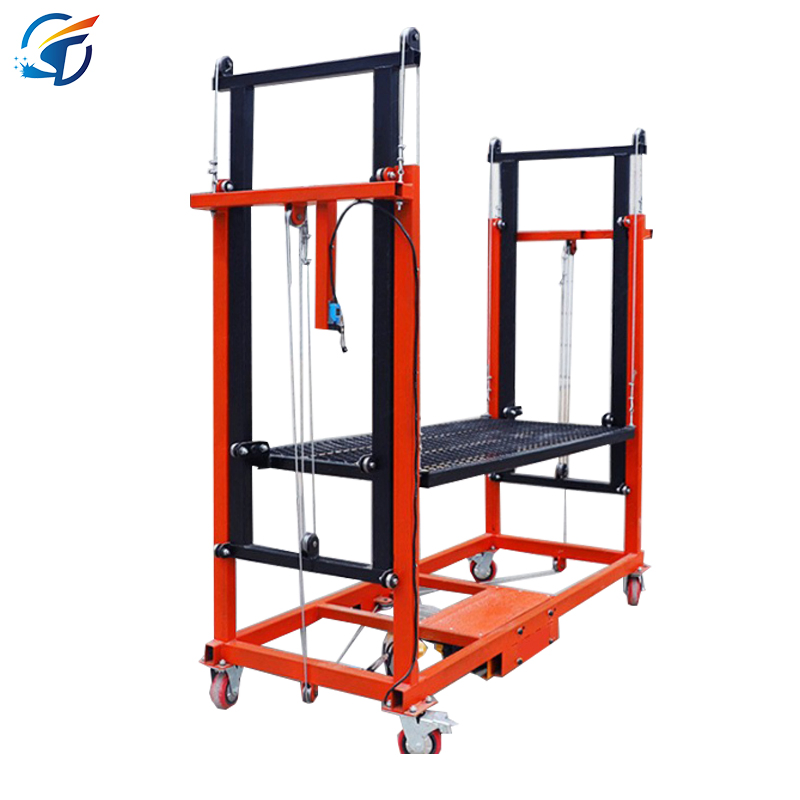 Electric Scaffolding, Folding Elevator Indoor and Outdoor Decoration