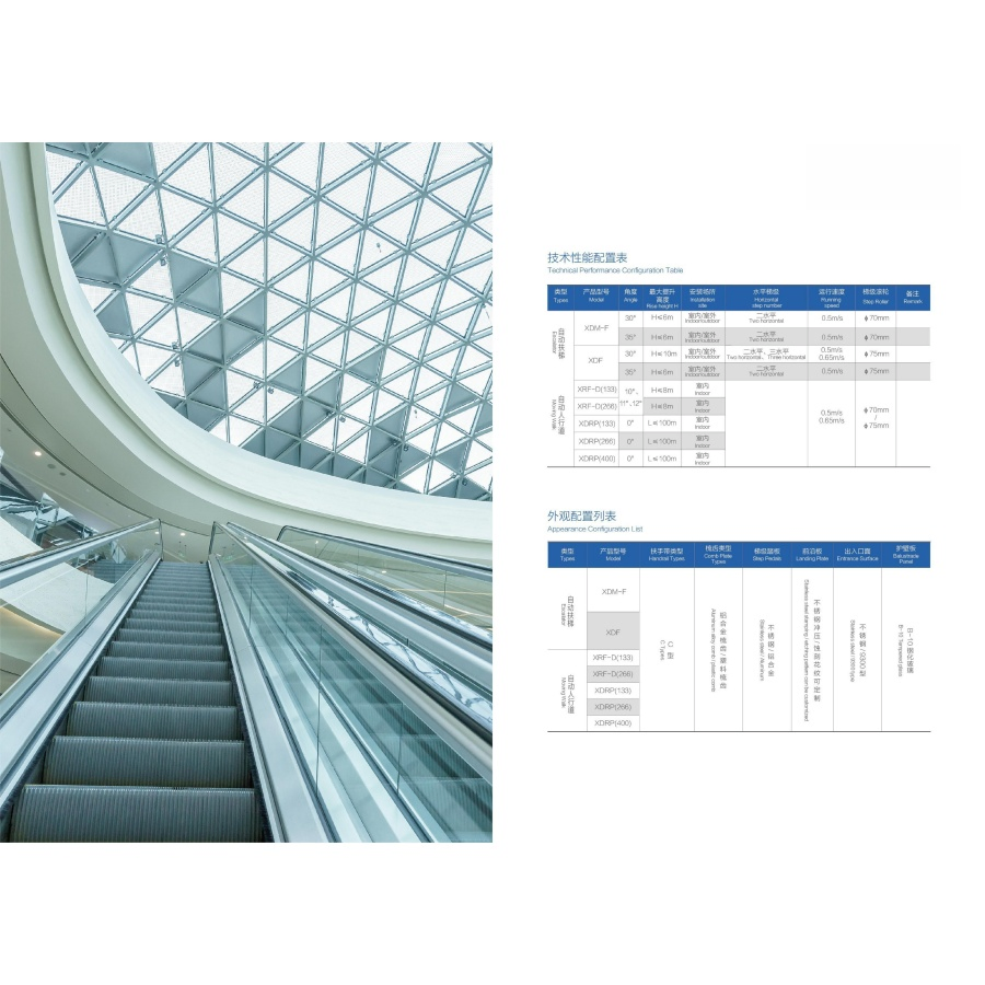 Dependable Secure Energy-Saving Passenger Escalator for Shopping Mall