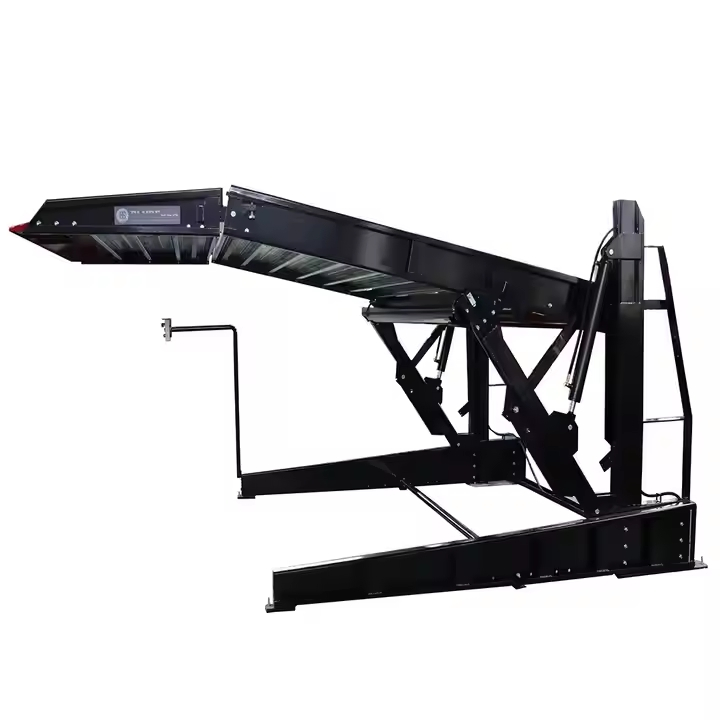 Tilting Type Robotic Parking Garage Space-Saving Parking System Home Use Car Elevator