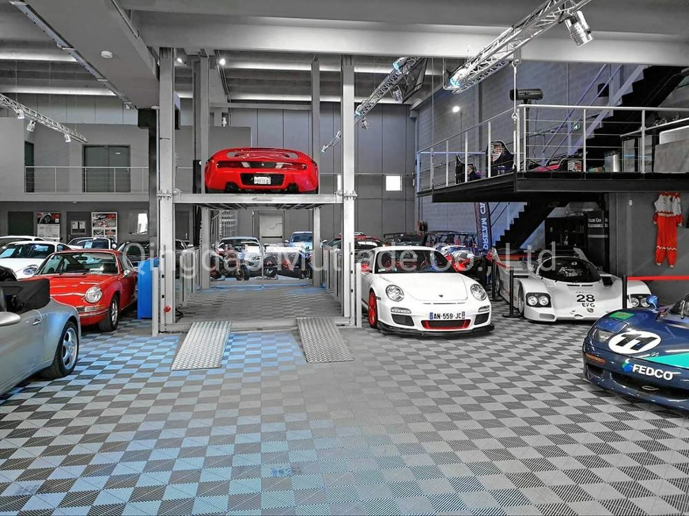 Simple Four Post Hydraulic Auto Lift Table Car Elevator