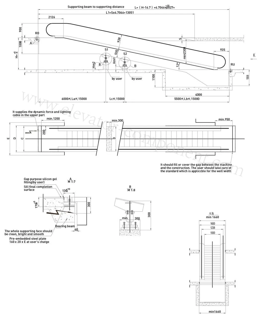 Moving Walk Construction