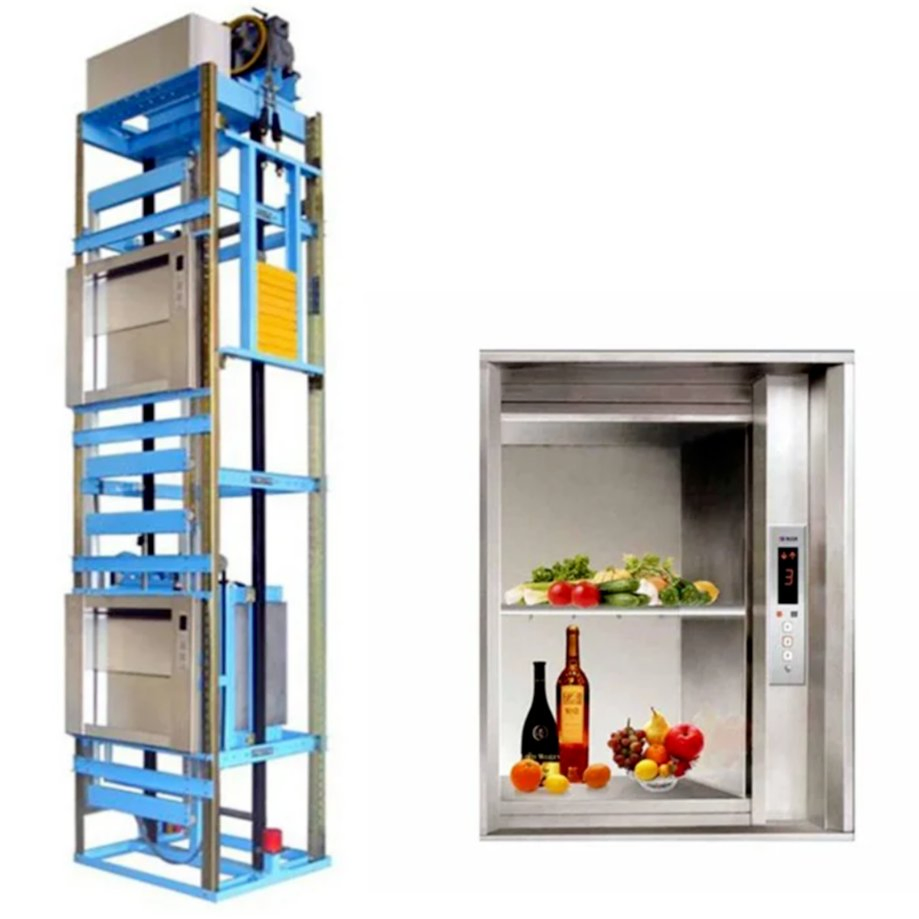 2/3 Floors Residential/Commercial Dumbwaiters Lift Elevator for Restaurant/House/Hotel 100kg 200kg 300kg