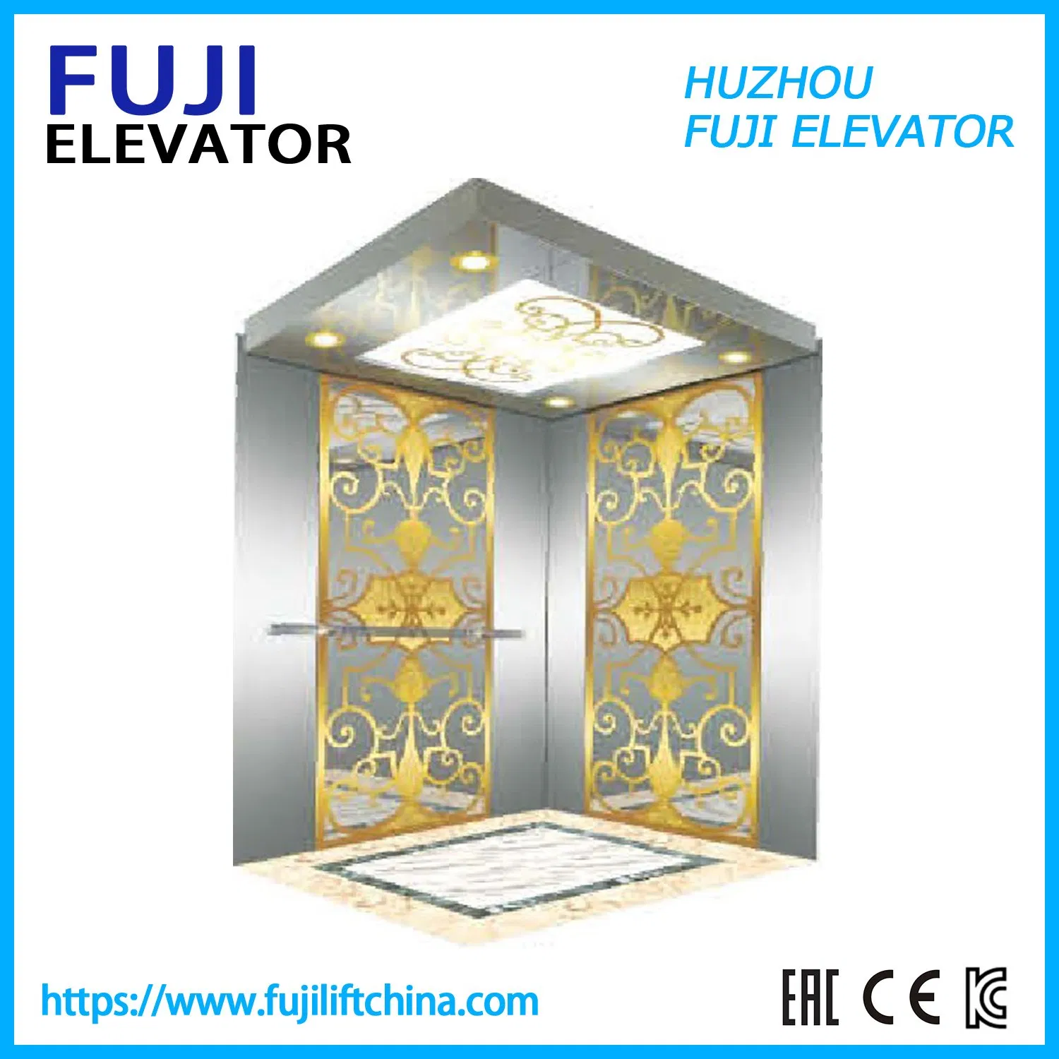 Person Small Size Machine Roomless Home Lift Villa Passenger Elevator