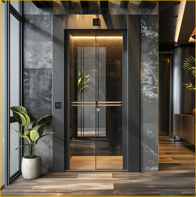 Smart Home Elevator with Ard: Auto Rescue Device Ensures No Passenger Trapping, Silent Operation, Perfect for Family