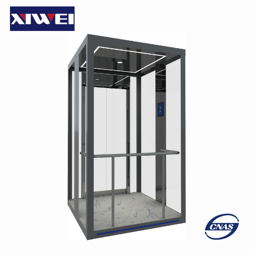 Ultra-Clear Glass Energy-Efficient Lift Panoramic Sightseeing Observation Elevator