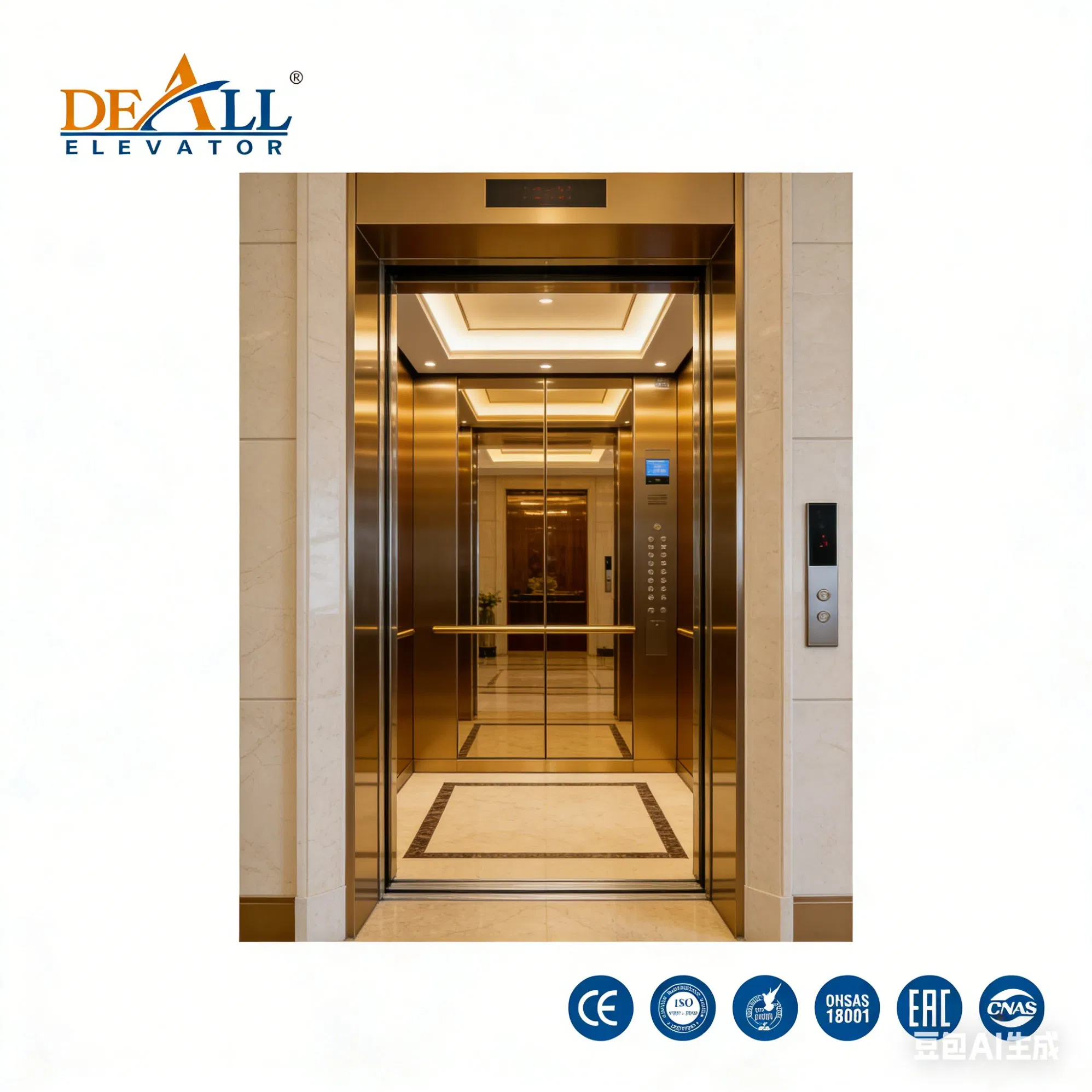 6 - 10 Collective Selective Control Deao Hospital Elevator Lift