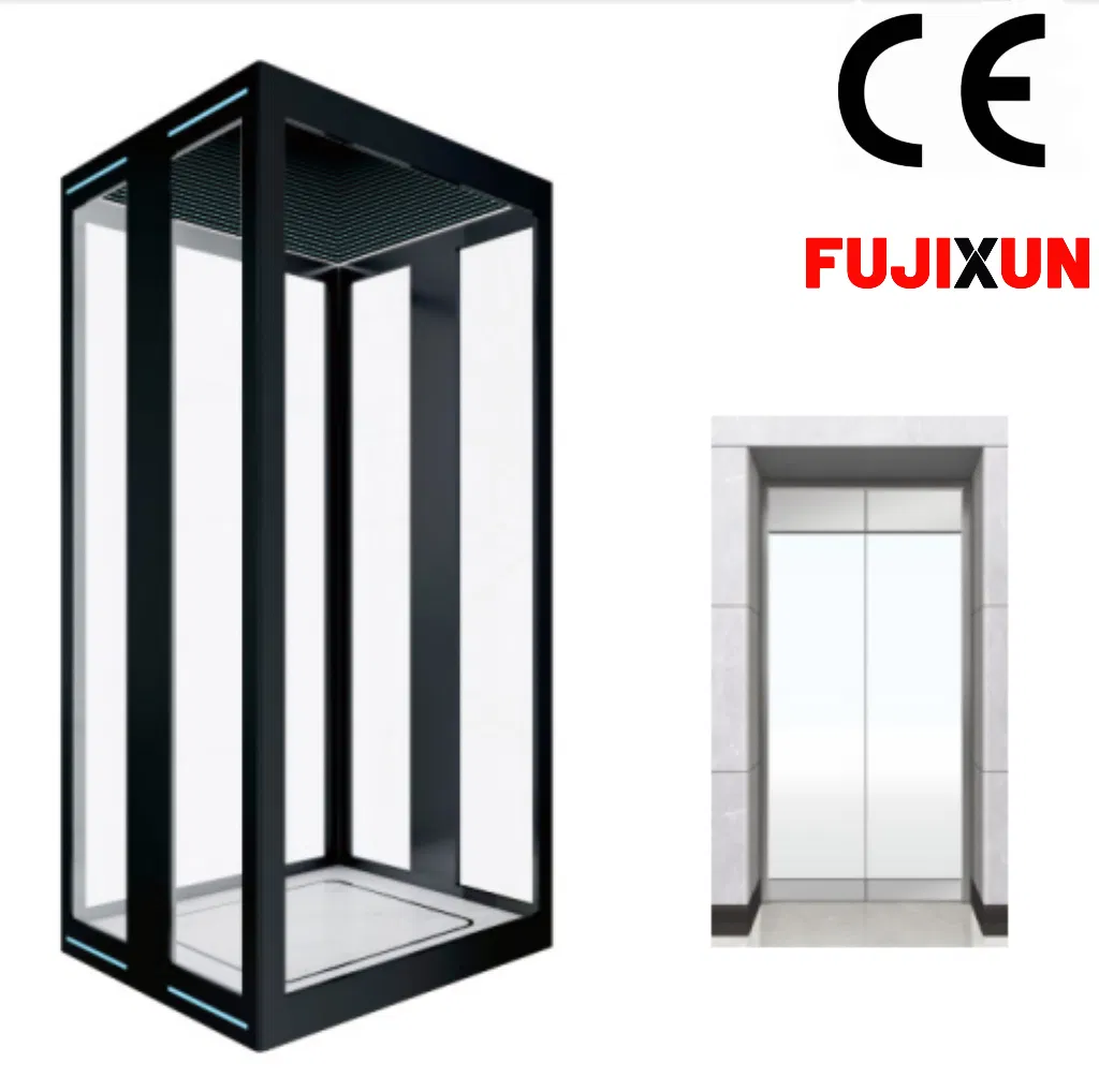 OEM En81-20 Passenger Elevators Lifts Home Villa Panoramic Elevator Lift