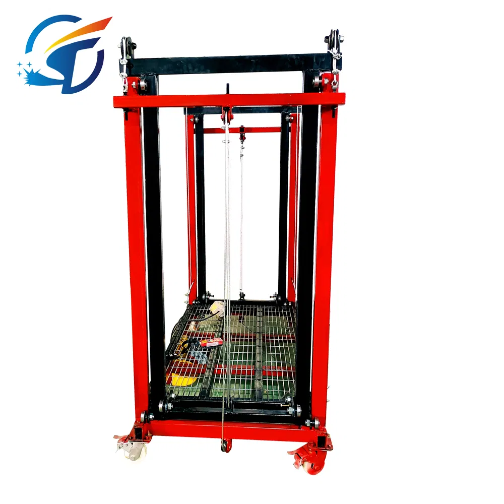 Multi-Functional Electric Lifting Scaffold Home Folding Elevator Decoration Construction