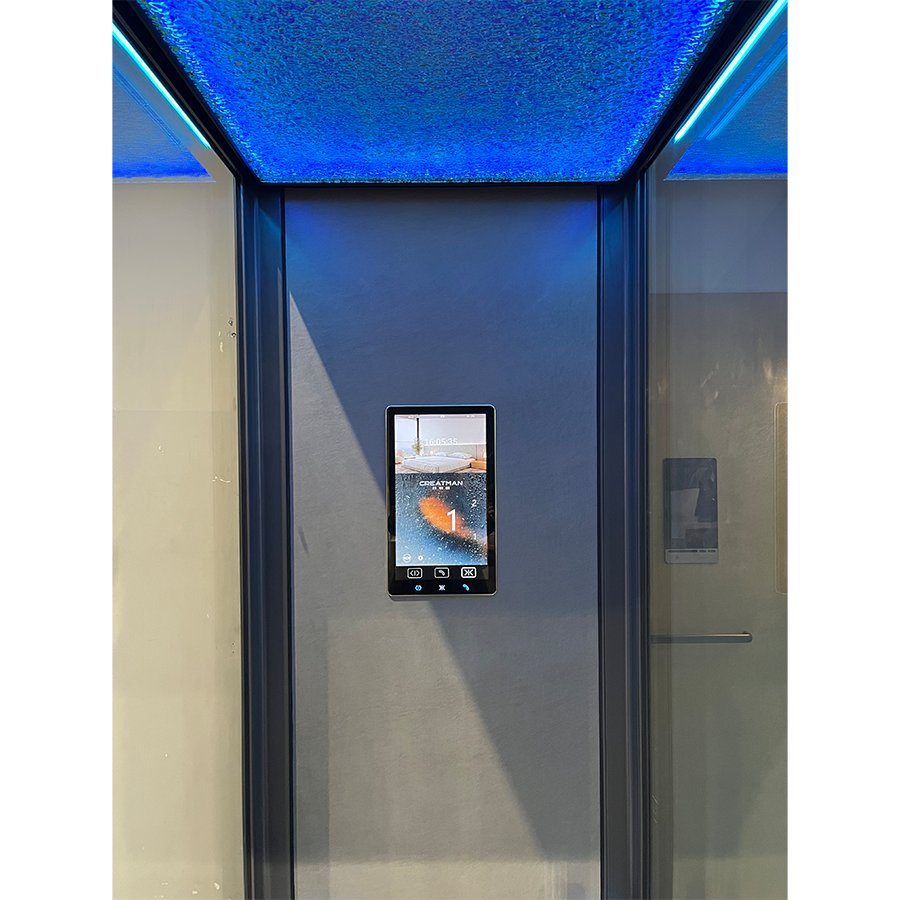 Mini Home Platform Stair Lift 1-2 Person Home Villa Passenger Elevator Lift 450kg