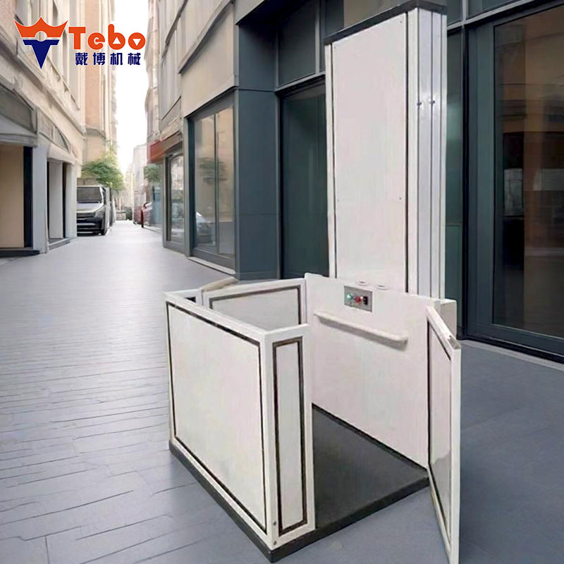 CE Residential Vertical Platform Stair Home Mini Elevator Wheelchair Lift for Home