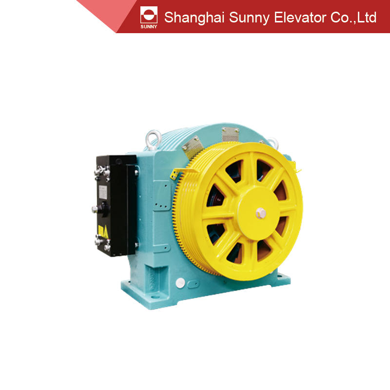 Wittur Gearless Traction Machine 1.0 M/S for Elevator Lift Parts