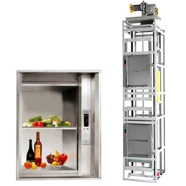 2/3 Floors Residential/Commercial Dumbwaiters Lift Elevator for Restaurant/House/Hotel 100kg 200kg 300kg