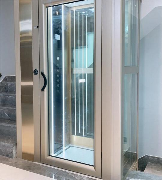 Residential Hoistway Vertical Home Platform Stair Lifts Elevator Price Cheap Home Elevator for Passenger