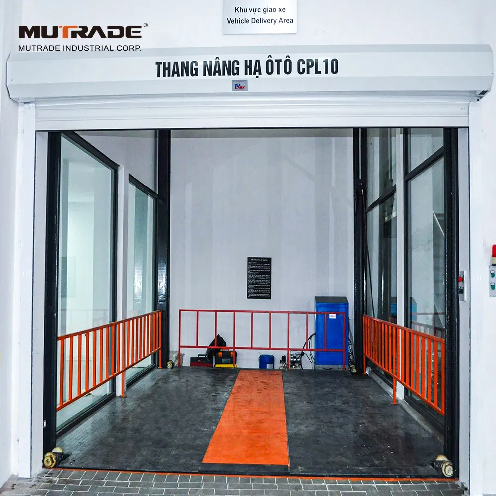 4 Post Car Lift Hydraulic Platform Vehicle Parking Elevator